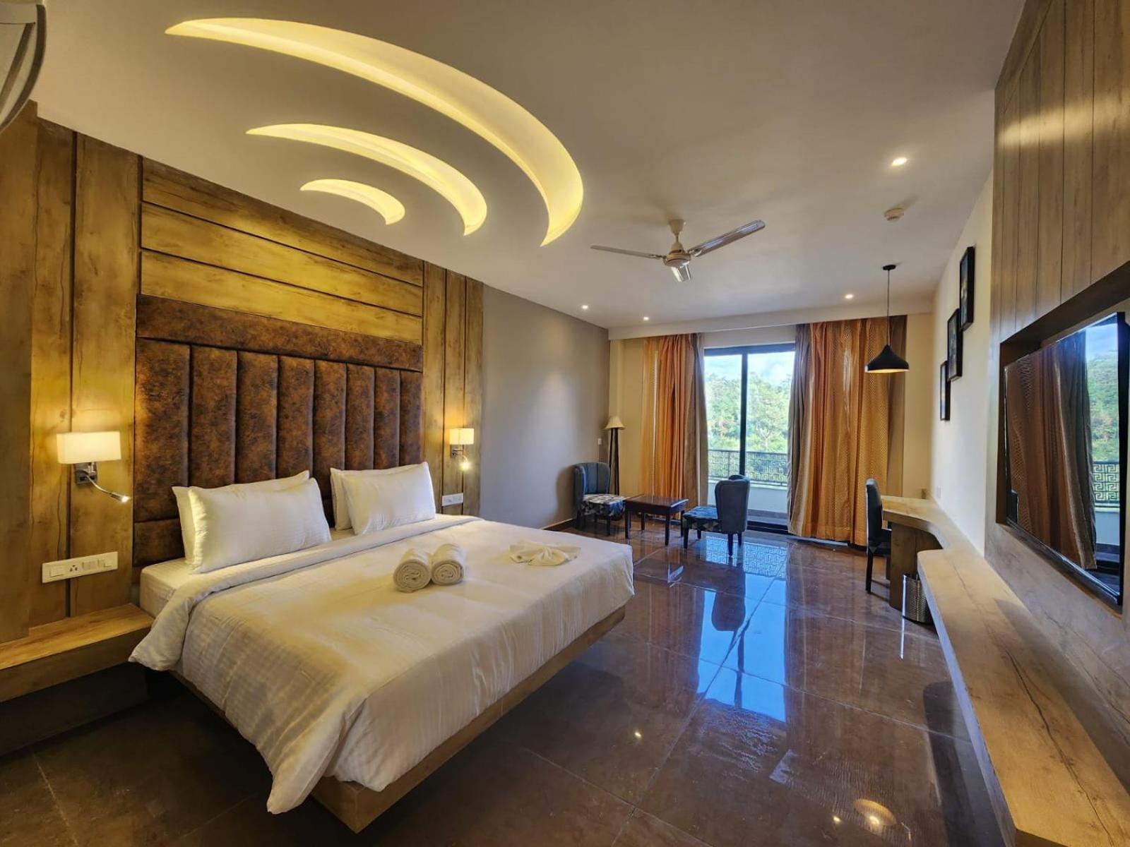 Aachman River And Valley View Resort Dharamshala - A Riverside Resort With Balcony View エクステリア 写真